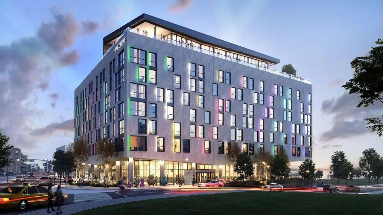 Отель Hyatt Centric Beale Street Мемфис Экстерьер фото